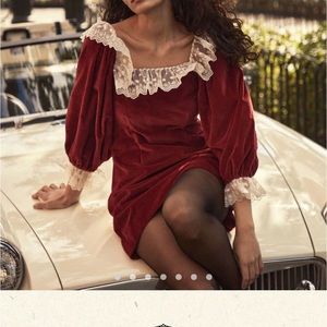 BRAND NEW DOEN FRANIQUE DRESS HEIRLOOM XS